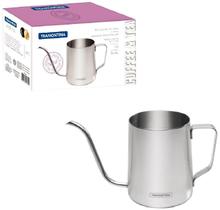 Bule Bico Ganso Fino 600Ml Aço Inox Tramontina Chaleira Chá