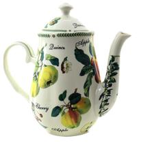 Bule Café Cerâmica Portobello William James 1,25l Clássico