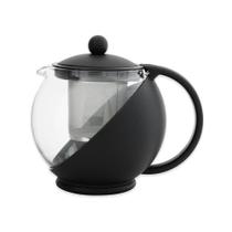 Bule cha cafe com infusor chaleira de vidro 1250ml inox Bule cha cafe com infusor chaleira de vidro 1250ml inox