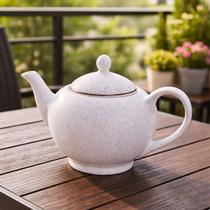 Bule Chá Café Corona Orion Decorativo Em Cerâmica De 1310ml Bule Chá Café Corona Orion Decorativo Em Cerâmica De 1310ml