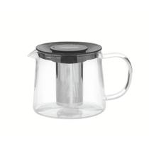 Bule Chá Em Vidro E Aço Inox Com Infusor 900 Ml 61762/090 Bule Chá Em Vidro E Aço Inox Com Infusor 900 Ml 61762/090