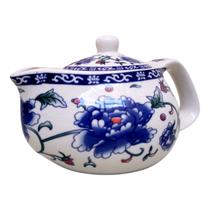 Bule Chá Porcelana Oriental Pequeno Infusor Chaleira 250ml