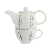 Bule com Xícara Home Style Fiorella