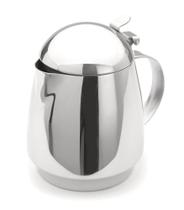 Bule De Aço Inox Com Tampa Alça 550ml Lyr Chá Café Leiteira Servir Mesa Casa Cozinha Bule De Aço Inox Com Tampa Alça 550ml Lyr Chá Café Leiteira Servir Mesa Casa Cozinha