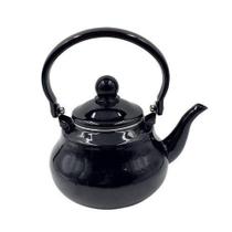 Bule de Agata Esmaltado Preto 1.5 Litros - ART HOUSE