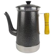 Bule de aluminio color N10 2,5 L - Preto Craquelado Bule de aluminio color N10 2,5 L - Preto Craquelado