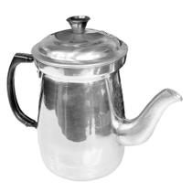 Bule De Café Chá Leite De Alumínio C/ Alça e Bico 700ml N2 Bule De Café Chá Leite De Alumínio C/ Alça e Bico 700ml N2