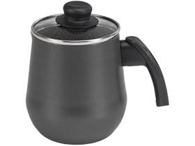 Bule de Café e Chá de Alumínio Cinza com Tampa - 1,5L Gourmet Multiflon