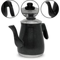 Bule de Café em Alumínio N4 Craqueado 1,1L Aluminio AMJ Bule de Café em Alumínio N4 Craqueado 1,1L Aluminio AMJ