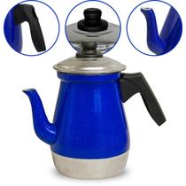 Bule de Café em Alumínio N6 Azul 1,2 L Aluminio AMJ