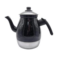 Bule de Cafe em Aluminio Preto nº08 1,5 Litros