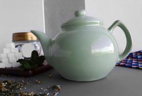 Bule De Chá Cerâmica 700 ml Verde