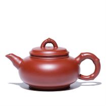 Bule de Chá de Bambu Vermelho - Grande Bule para Chá Kung Fu