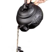 Bule de Chá Wokex Quemei 750ml - Porcelana Chinesa Yixing Black