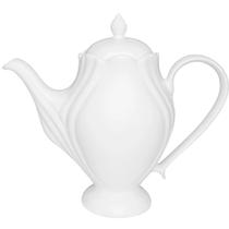 Bule de Porcelana C/ Tampa Soleil White Oxford 1,2l