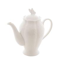Bule De Porcelana New Bone Flower Borboletas 1l Lyor Bule De Porcelana New Bone Flower Borboletas 1l Lyor