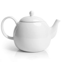 Bule de porcelana sueca de 1,2 L - grande o suficiente para 5 xícaras Bule de porcelana sueca de 1,2 L - grande o suficiente para 5 xícaras