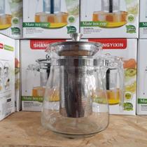 Bule de vidro para chá com infusor de inox 600 ml top imperdível