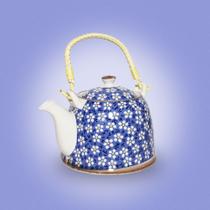 Bule decorativo Para servir Chá com Infusor em Inox - Multiart