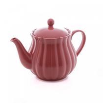 Bule em Porcelana Pétala Vermelho Matt 950ml Wolff
