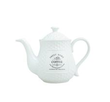 Bule Em Porcelana Sweet Home 850 Ml - Bon Gourmet