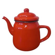 Bule Esmaltado Tradicional 1L Vermelho Bule Esmaltado Tradicional 1L Vermelho