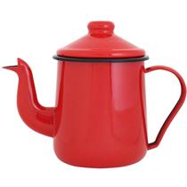 Bule Esmaltado Vermelho 1 Litro - Ewel Bule Esmaltado Vermelho 1 Litro - Ewel