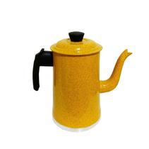 Bule Fervedor De Leite Com Apito 1,3 Litros Amarela Pig