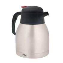 Bule Garrafa Inox Térmico 1,2 l Água Café Chá com Gatilho