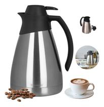 Bule Garrafa Térmica 100% Inox 1 Litro Café Elegante Sanremo