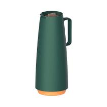 Bule Garrafa Térmica Tramontina Exata em Plástico Verde com Ampola de Vidro 1 L Bule Garrafa Térmica Tramontina Exata em Plástico Verde com Ampola de Vidro 1 L