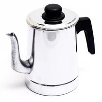 Bule para café e chá de alumínio capacidade de 1 litro