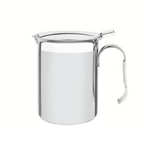 Bule Para Café E Leite 8 Cm 550 Ml Em Aço Inox Bule Para Café E Leite 8 Cm 550 Ml Em Aço Inox