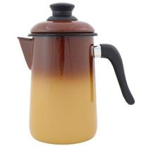 Bule para Café Marrom Esmaltado 1,5L - Ewel