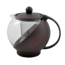 Bule para chá de vidro e plástico com infusor interno 750ml