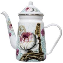 Bule Premium Aço Esmaltada 22cm Floreal Paris 1,2l