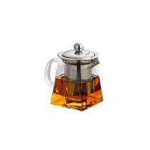 Bule Quadrado Chaleira Vidro Borossilicato Filtro Inox 500ml - MIMO