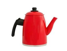 Bule Retro Em Alumínio Esmaltado Vermelho - Gulê Bule Retro Em Alumínio Esmaltado Vermelho - Gulê