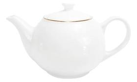 Bule Royal 900ML em Poecelana Branco 22,5x12x13cm Haüskraft