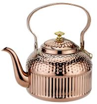 Bule SANQIAHOME Antique 1.2L em aço inoxidável com infusor