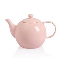 Bule Sweejar de porcelana com infusor de aço inoxidável 1,2 L rosa