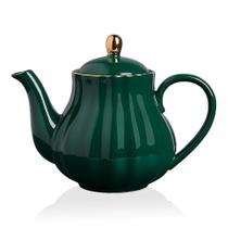 Bule Sweejar Royal Ceramic com infusor de aço inoxidável 1,2 L