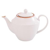 Bule Talita 950ml Porcelana Mai Home- Branco