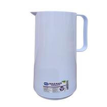 Bule Térmico Em Plástico C/ampola Vidro Haus Branco 500ml