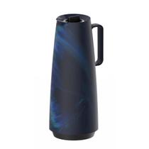 Bule Térmico em Plástico Marmorizado Azul - Exata 1L (61636/221) - Tramontina Bule Térmico em Plástico Marmorizado Azul - Exata 1L (61636/221) - Tramontina