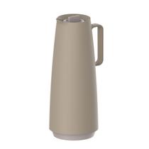 Bule Térmico Exata em Plástico Bege com Ampola de Vidro 1L - Tramontina Bule Térmico Exata em Plástico Bege com Ampola de Vidro 1L - Tramontina