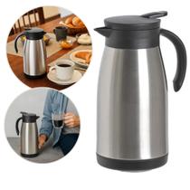 Bule Térmico Garrafa Para Café Chá 1 Litro Aço Inox Sem Ampola Soprano
