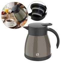 Bule Térmico Garrafa Para Café Chá 500ml Aço Inox Sem Ampola Soprano Bule Térmico Garrafa Para Café Chá 500ml Aço Inox Sem Ampola Soprano