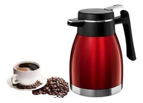 Bule Térmico Quebec 1,2 Lts Café Gatilho Click Euro Vermelho Bule Térmico Quebec 1,2 Lts Café Gatilho Click Euro Vermelho