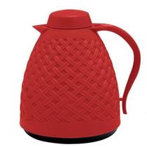 Bule térmico Rattan 400ml Vermelho - Paramount